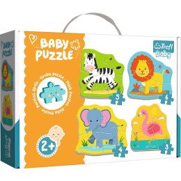 Trefl Puzzle Puzzle - Baby Classic - Zwierzątka na safari / Trefl Baby 36073
