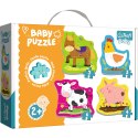 Trefl Puzzle Puzzle - Baby Classic - Zwierzęta na wsi - Trefl Baby 36070