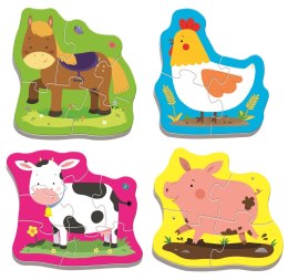 Trefl Puzzle Puzzle - Baby Classic - Zwierzęta na wsi - Trefl Baby 36070