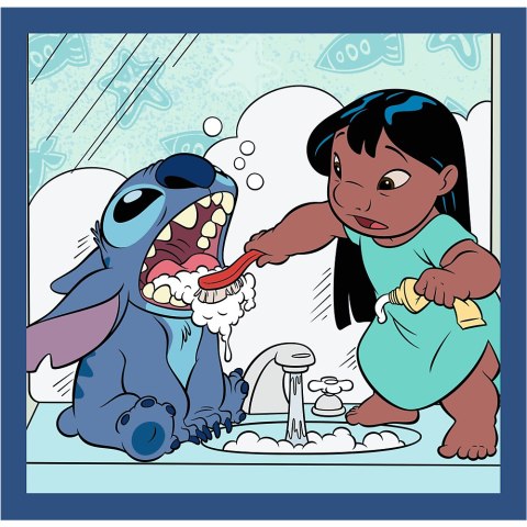 Trefl Puzzle Puzzla 3w1 - Czas ze Stitchem Lilo and Stitch Trefl 34896 Trefl Puzzle Puzzla 3w1 - Czas ze Stitchem Lilo and Stitch Trefl 34896