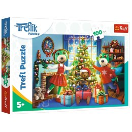 Trefl Puzzle Puzzle - 100 - XMAS Zimowe Trefliki - Trefl 16459