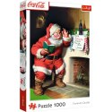 Trefl Puzzle Puzzle - 1000 XMAS - Coca-Cola: Mikołaj przy kominku Trefl 10922 Trefl Puzzle Puzzle - 1000 XMAS - Coca-Cola: Mikołaj przy kominku Trefl 10922