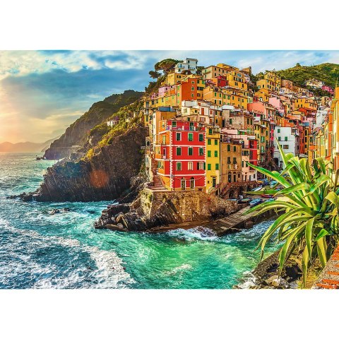 Trefl Puzzle Puzzle - 1000 Premium Plus Miasteczko Riomaggiore, Włochy Trefl 10855 Trefl Puzzle Puzzle - 1000 Premium Plus Miasteczko Riomaggiore, Włochy Trefl 10855