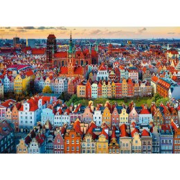 Trefl Puzzle Puzzle - 1000 Premium Plus - Widok na Gdańsk, Polska Trefl 10856