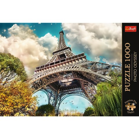 Trefl Puzzle Puzzle- 1000 Premium Plus Wieża Eiffel w Paryżu, Francja Trefl 10815 Trefl Puzzle Puzzle- 1000 Premium Plus Wieża Eiffel w Paryżu, Francja Trefl 10815