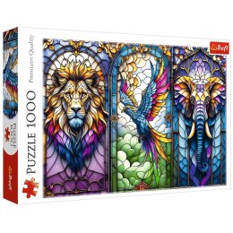 Trefl Puzzle Puzzle - 1000 - Witraż: Zwierzęta Trefl 10957