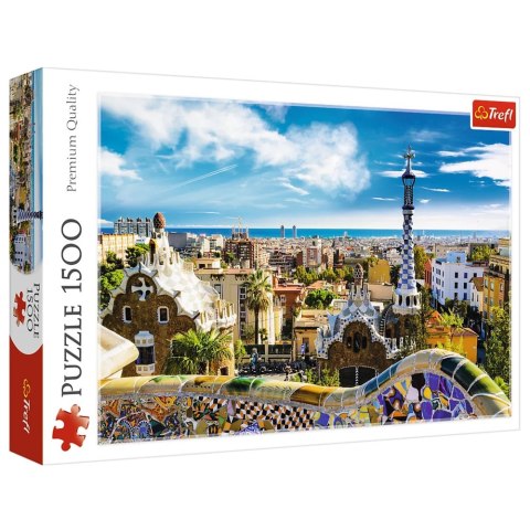 Trefl Puzzle Puzzle - 1500 - Park Güell, Barcelona trefl 26147