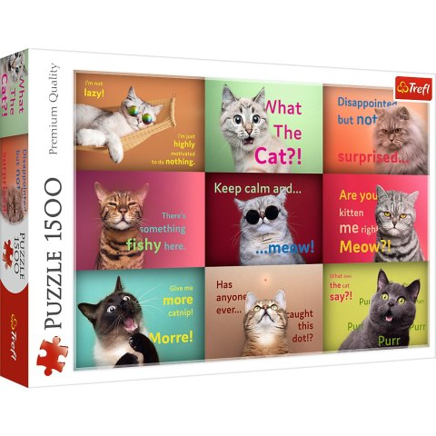 Trefl Puzzle Puzzle 1500 Zabawne Kocie Portrety Trefl 26212 Trefl Puzzle Puzzle 1500 Zabawne Kocie Portrety Trefl 26212