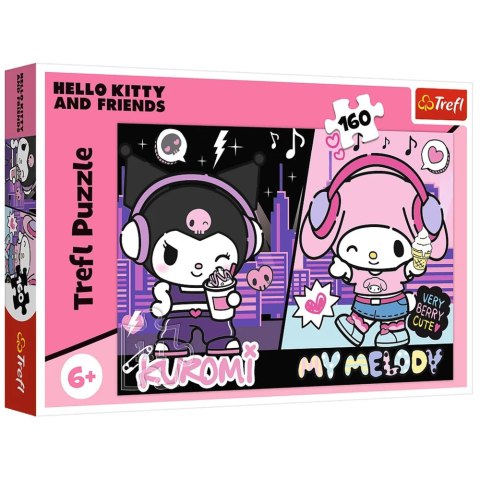 Trefl Puzzle Puzzle - 160 - Kuromi rządzi - Hello Kitty Trefl 15430 Trefl Puzzle Puzzle - 160 - Kuromi rządzi - Hello Kitty Trefl 15430