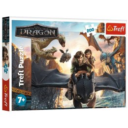 Trefl Puzzle Puzzle 200 - Szczerbatek i przyjaciele Trefl 13348