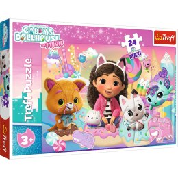 Trefl Puzzle Puzzle - 24 Maxi - Koci Świat Gabby Trefl 14381