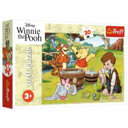 Trefl Puzzle Puzzle 30 - Dzień z Puchatkiem - Disney Kubuś Puchatek 18321