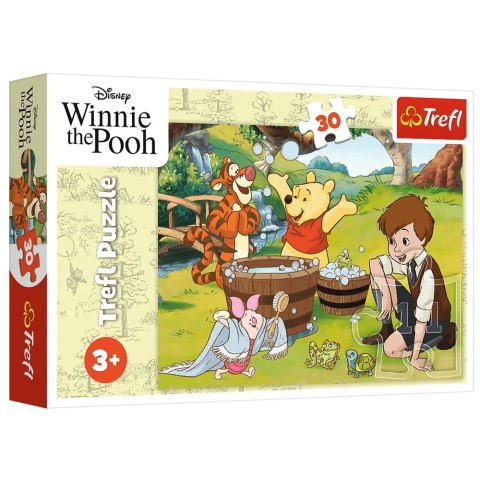 Trefl Puzzle Puzzle 30 - Dzień z Puchatkiem - Disney Kubuś Puchatek 18321 Trefl Puzzle Puzzle 30 - Dzień z Puchatkiem - Disney Kubuś Puchatek 18321