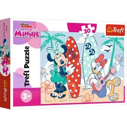 Trefl Puzzle Puzzle - 30 - Kolorowa Minnie - Disney Minnie Tref; 18302