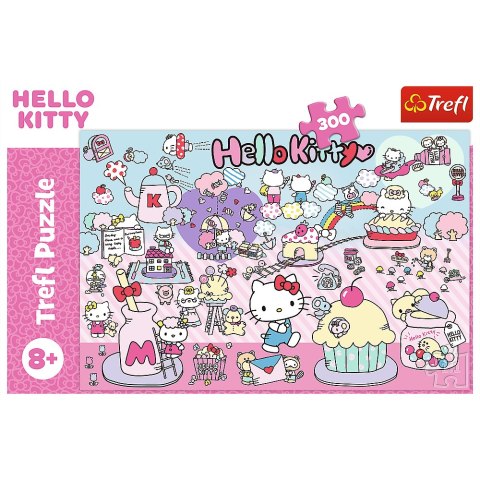 Trefl Puzzle Puzzle - 300 - Poznaj Świat Hello Kitty - Hello Kitty Trefl 23031 Trefl Puzzle Puzzle - 300 - Poznaj Świat Hello Kitty - Hello Kitty Trefl 23031