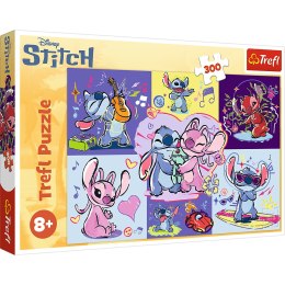 Trefl Puzzle Puzzle - 300 - Zakręcony Stitch - Disney Lilo and Stitch Trefl 23033