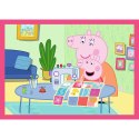 Trefl Puzzle Puzzle 4w1 (12,15,20,24) - Peppa uwielbia przygody Trefl 34672