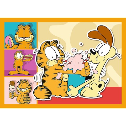Trefl Puzzle Puzzle 4w1 Garfield Kocha lasanięTrefl 34673 Trefl Puzzle Puzzle 4w1 Garfield Kocha lasanięTrefl 34673