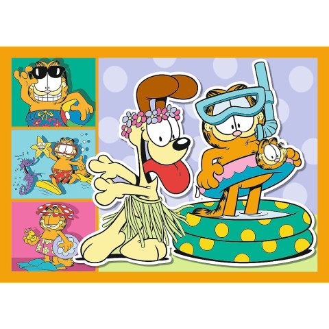 Trefl Puzzle Puzzle 4w1 Garfield Kocha lasanięTrefl 34673 Trefl Puzzle Puzzle 4w1 Garfield Kocha lasanięTrefl 34673