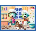 Trefl Puzzle Puzzle - 4w1 - U Treflików pada śnieg Trefl 34657 Trefl Puzzle Puzzle - 4w1 - U Treflików pada śnieg Trefl 34657