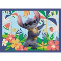 Trefl Puzzle Puzzle - 4w1 - Wakacje na Hawajach - Disney Stitch Trefl 34666