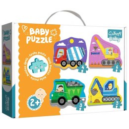 Trefl Puzzle Puzzle - Baby Classic - Pojazdy na budowie - Trefl Baby 36072