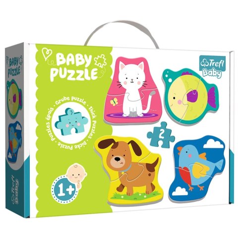 Trefl Puzzle Puzzle - Baby Classic - Zwierzątka Trefl 36074 Trefl Puzzle Puzzle - Baby Classic - Zwierzątka Trefl 36074