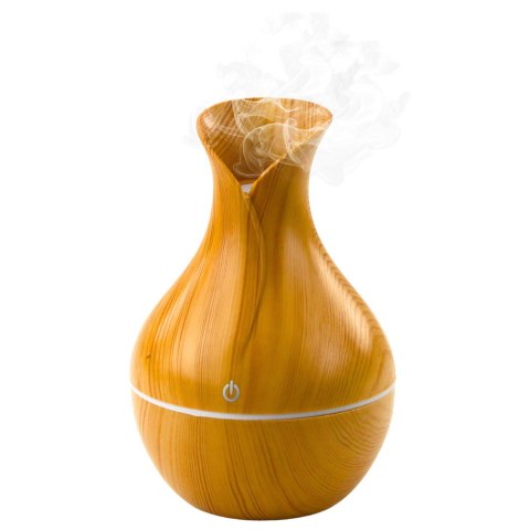 LEAN Nawilżacz Powietrza Dyfuzor Aromaterapia Imitacja Drewna 130ml LEAN Nawilżacz Powietrza Dyfuzor Aromaterapia Imitacja Drewna 130ml