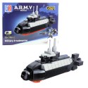LEAN TOYS Klocki Konstrukcyjne Armia Wojsko Militarne Środki Transportu Robot 2w1