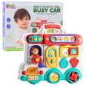 LEAN Toys Interaktywny Samochód Edukacyjny Plansza Światła Dźwięki Kolorowy