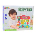 LEAN Toys Interaktywny Samochód Edukacyjny Plansza Światła Dźwięki Kolorowy