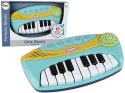 LEAN Toys Pianino Interaktywne Niebieskie Little Pianist