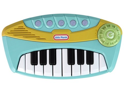 LEAN Toys Pianino Interaktywne Niebieskie Little Pianist LEAN Toys Pianino Interaktywne Niebieskie Little Pianist