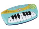 LEAN Toys Pianino Interaktywne Niebieskie Little Pianist
