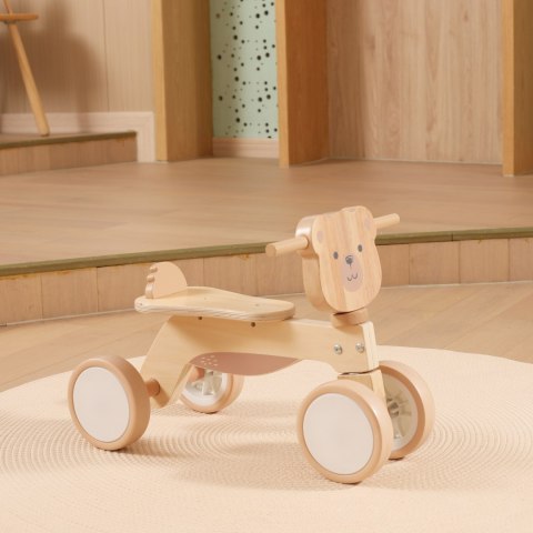 VIGA PolarB Drewniany Jeździk Miś Brunatny Miękkie Koła VIGA PolarB Drewniany Jeździk Miś Brunatny Miękkie Koła