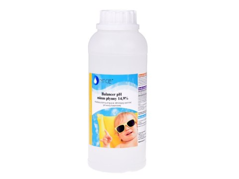 Balancer PH - minus 14,9% płyn do obniżenia pH wody w basenie 1L BA0572 Balancer PH - minus 14,9% płyn do obniżenia pH wody w basenie 1L BA0572