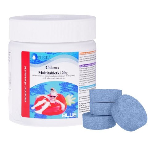 Chlorox Multitabletki 20g Chemia do basenu 0,5kg Chlorox Multitabletki 20g Chemia do basenu 0,5kg