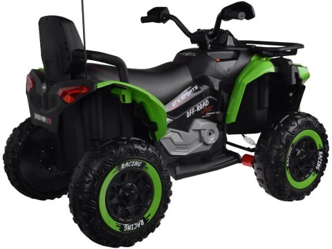 Duży quad na akumulator dla dziecka 4x4 PA0328 Zielony Duży quad na akumulator dla dziecka 4x4 PA0328 Zielony