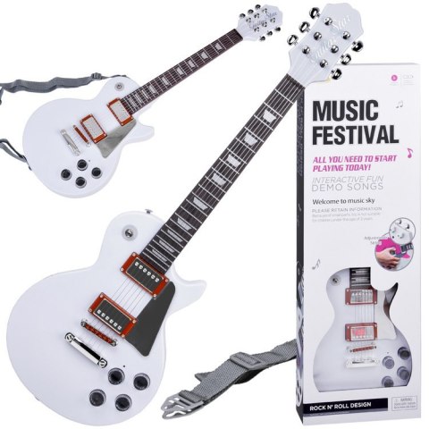 Gitara Elektryczna z paskiem Muzyczna Zabawka dla Dziecka IN0170 Gitara Elektryczna z paskiem Muzyczna Zabawka dla Dziecka IN0170