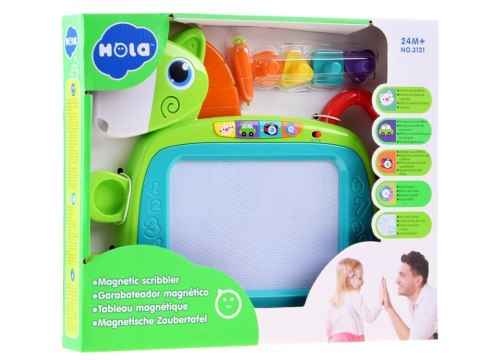 Kolorowy muzyczny znikopis konik+pieczątki ZA3086 Kolorowy muzyczny znikopis konik+pieczątki ZA3086