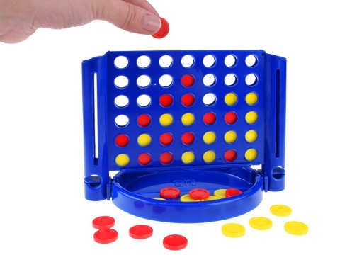 Kultowa Gra zręcznościowa strategiczna Connect 4 GR0656 Kultowa Gra zręcznościowa strategiczna Connect 4 GR0656