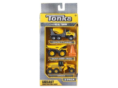 Maszyny budowlane Tonka Autka zestaw 3 szt ZA3617 Maszyny budowlane Tonka Autka zestaw 3 szt ZA3617