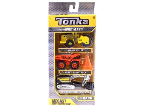 Maszyny budowlane Tonka Autka zestaw 3 szt ZA3617 Maszyny budowlane Tonka Autka zestaw 3 szt ZA3617