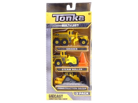 Maszyny budowlane Tonka Autka zestaw 3 szt ZA3617 Maszyny budowlane Tonka Autka zestaw 3 szt ZA3617