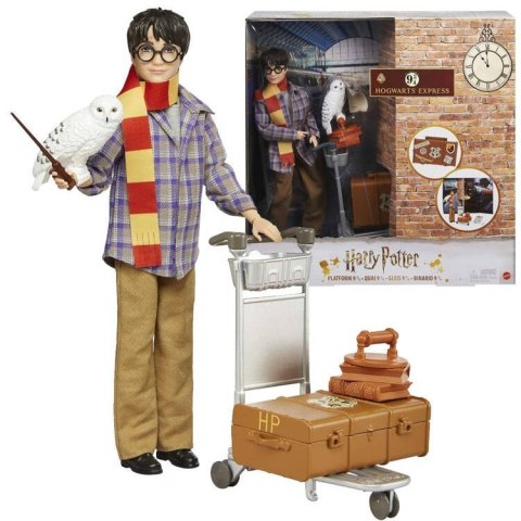 Mattel Lalka Harry Potter na peronie + sowa Hedwiga GXW31 ZA4930 Mattel Lalka Harry Potter na peronie + sowa Hedwiga GXW31 ZA4930