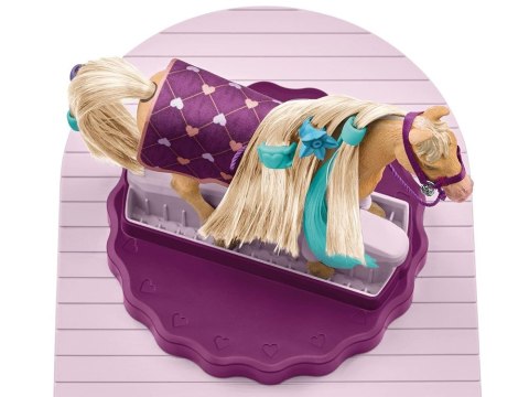 Schleich obrotowa stacja do pielęgnacji koni Sofia koń figurka akc ZA6003 Schleich obrotowa stacja do pielęgnacji koni Sofia koń figurka akc ZA6003