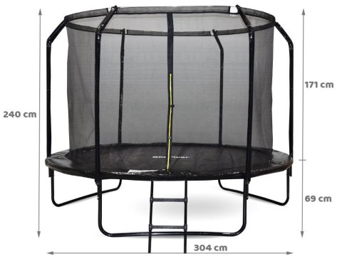 Trampolina ogrodowa SkyFlyer + drabinka 10FT 304cm Trampolina ogrodowa SkyFlyer + drabinka 10FT 304cm