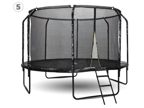 Trampolina ogrodowa SkyFlyer + drabinka 12FT 366cm Trampolina ogrodowa SkyFlyer + drabinka 12FT 366cm