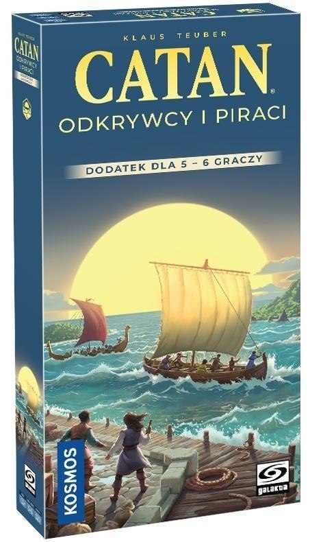 Catan: Odkrywcy i Piraci 5/6 graczy GALAKTA Catan: Odkrywcy i Piraci 5/6 graczy GALAKTA