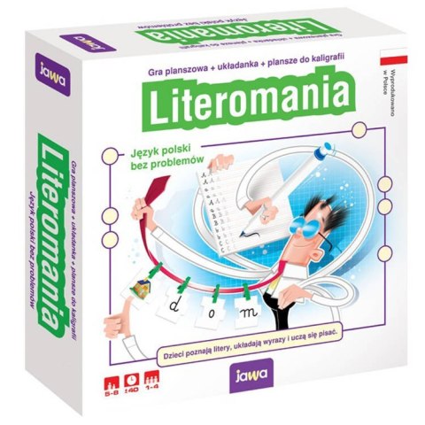 Jawa Edukacyjna gra planszowa LITEROMANIA GR0557 Jawa Edukacyjna gra planszowa LITEROMANIA GR0557